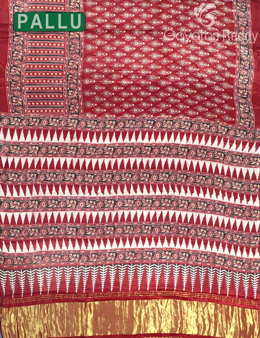 PURE GAJI SILK SAREE -GSS44