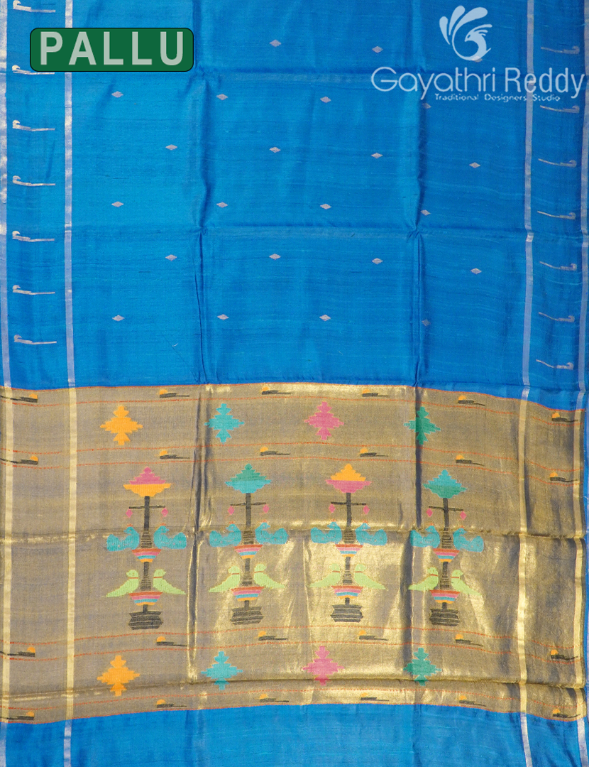 PURE KHADI PATTU SAREE-KHP1280