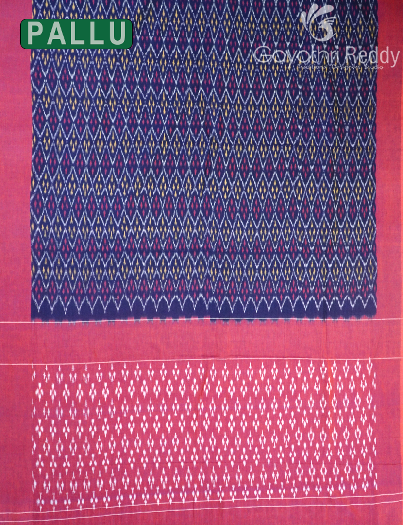 PURE IKKAT COTTON SAREE-IKC1130