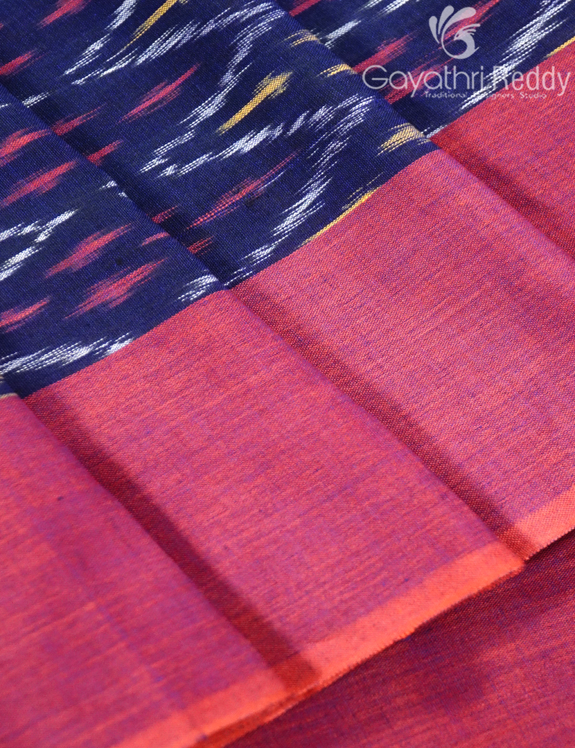 PURE IKKAT COTTON SAREE-IKC1130