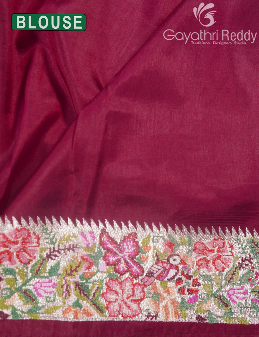 SEMI DUPION SILK SAREE-SDS114