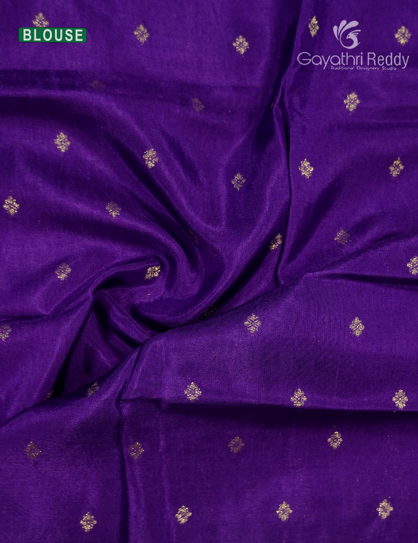 Semi Mysore Crepe Saree in Rose Pink