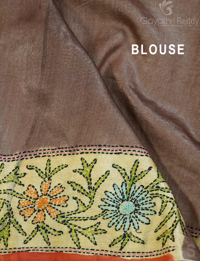 PURE DESI TUSSAR KANTA WORK-TS1522