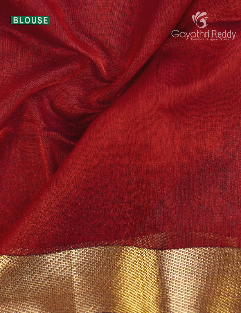 PURE CHANDERI BUTTA SAREES -CPS1185