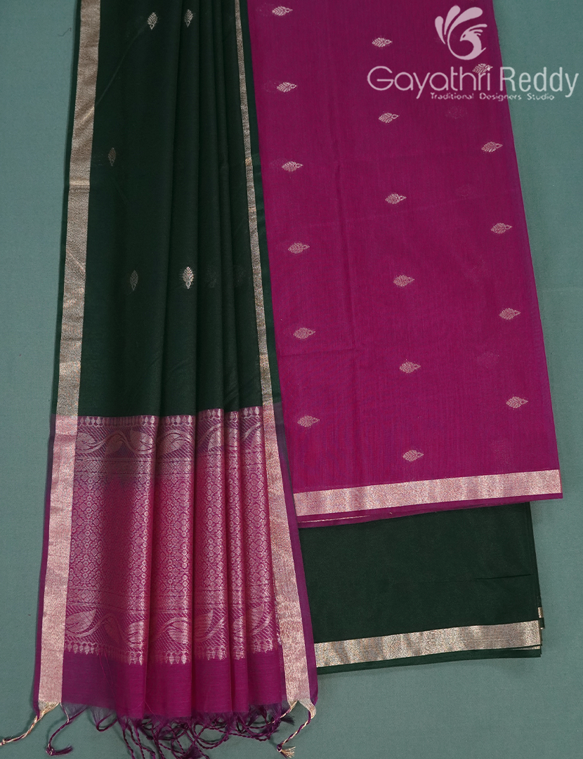 PURE KANCHI PATTU (D.M) 3PC-KPDM43