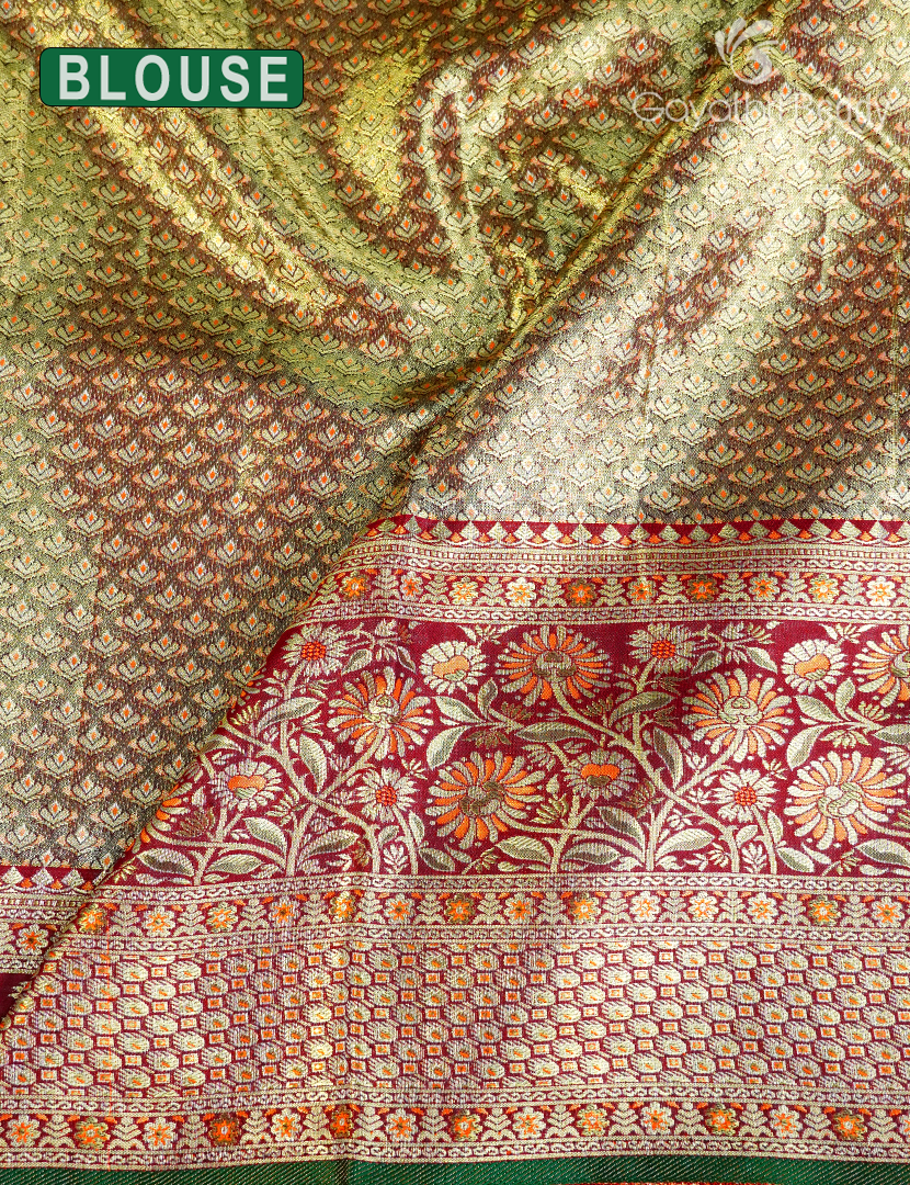 PURE KANCHI TISSUE SAREE-KP8572