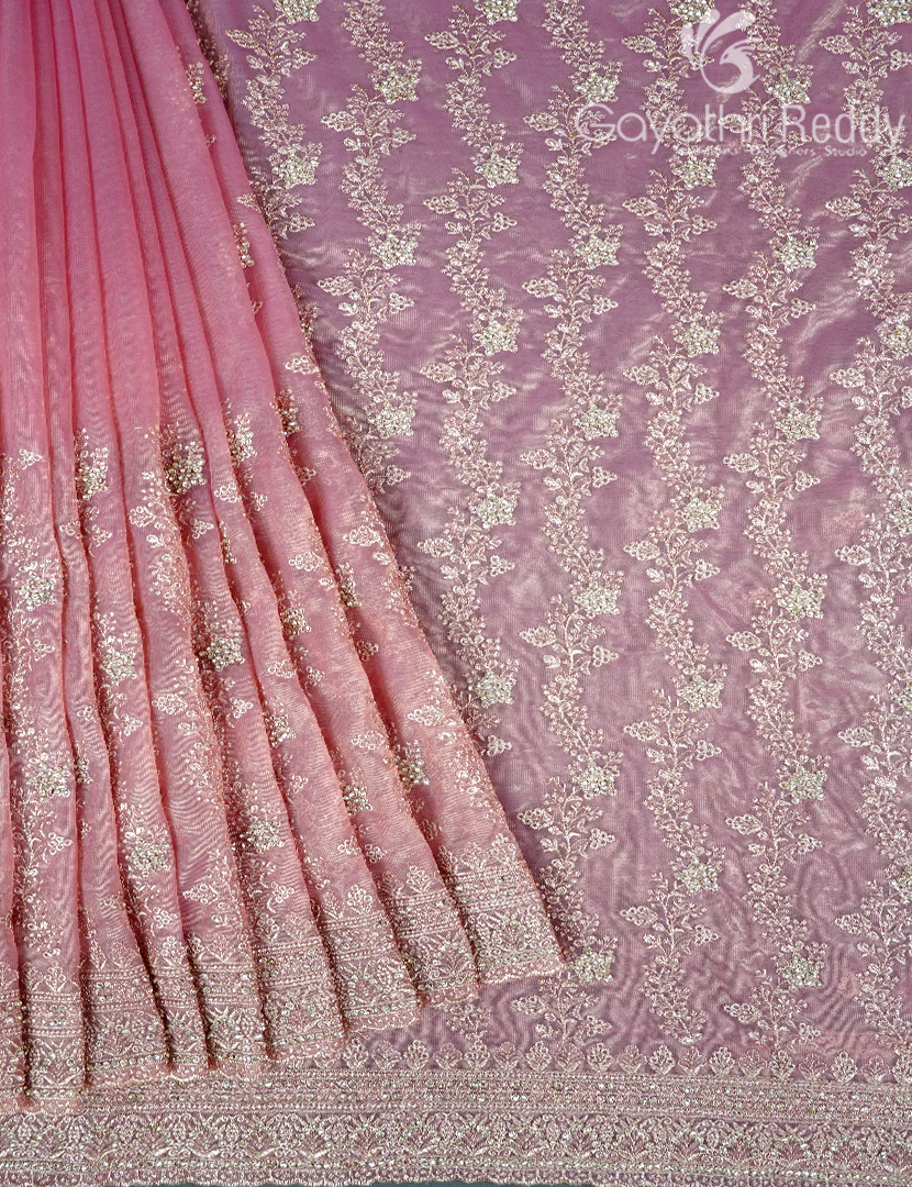NETTED FANCY SAREE-NF34