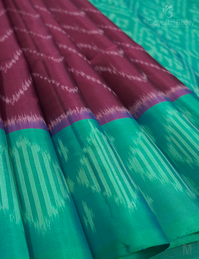 PURE KANCHI IKKAT PATTU-IP632