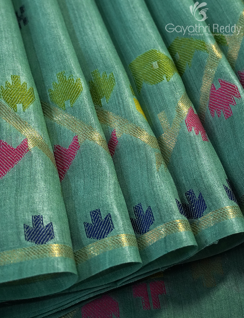 PURE DESI TUSSAR SAREE-TS1552