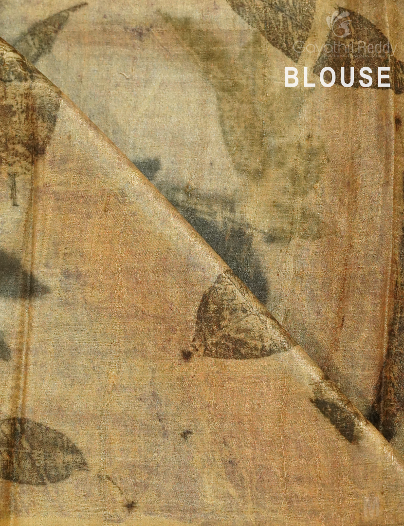 PURE ORGANIC TUSSAR SAREE-TS1309