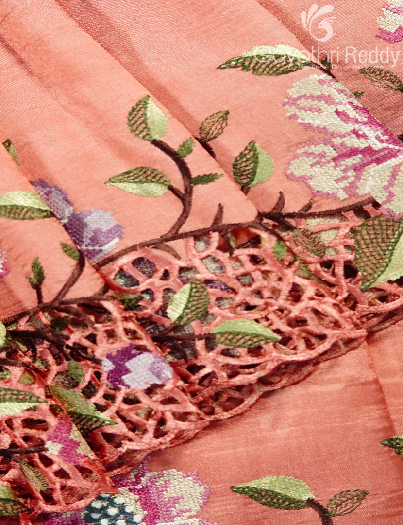 SEMI DUPION SILK SAREE-SDS99