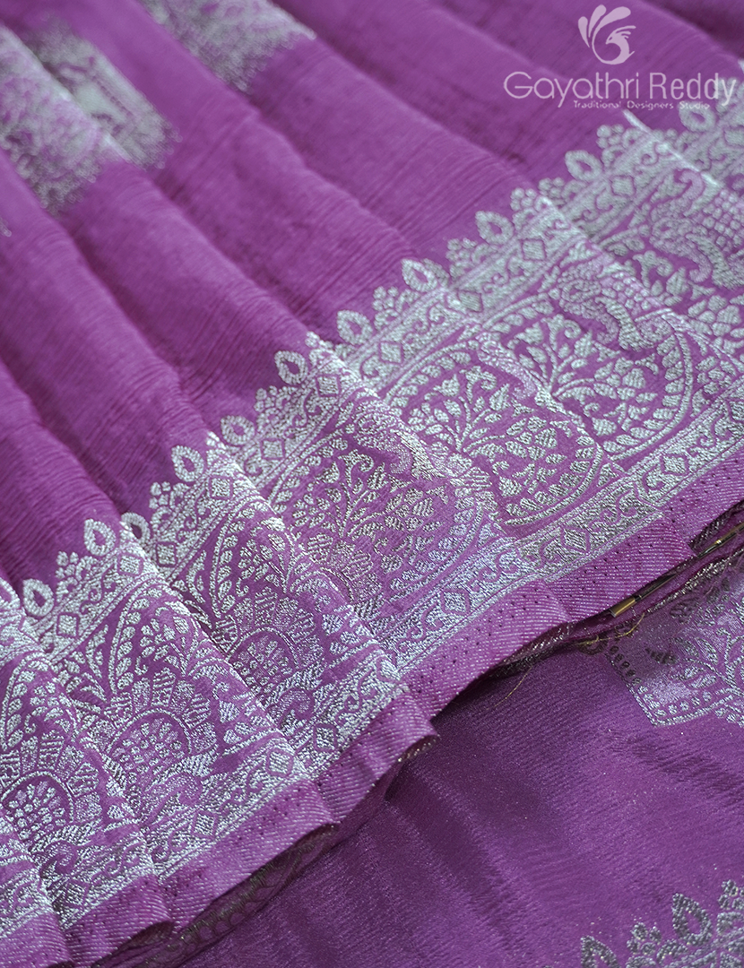 CHIFFON FANCY SAREE-PCF252