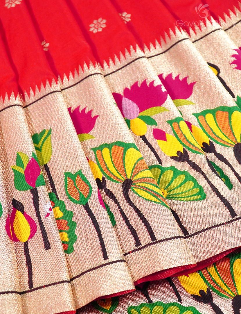 SEMI PAITHANI SAREE-SPS75