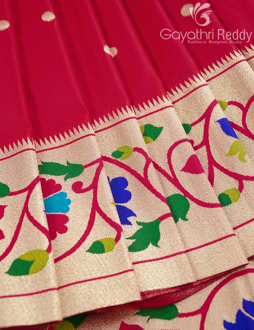 SEMI PAITHANI SAREE-SPS97
