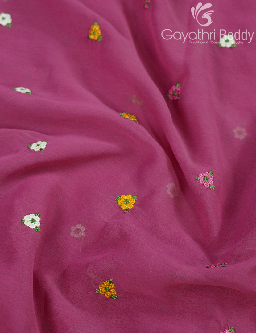 CHIFFON FANCY SAREE-PCF316