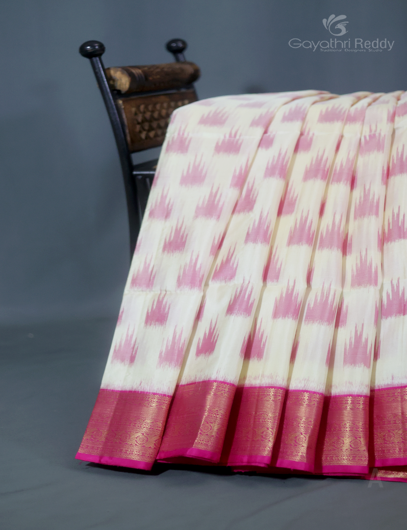 PURE KANCHI IKKAT PATTU-IP555