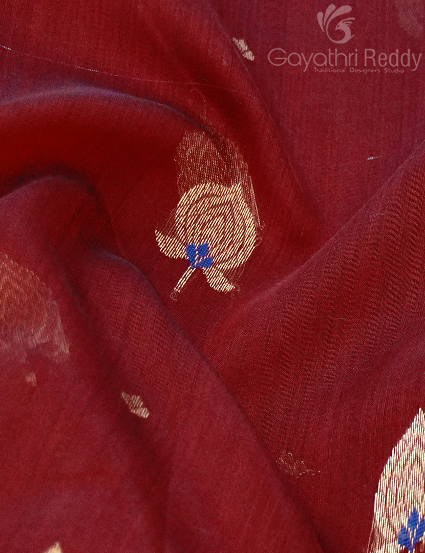 PURE CHANDERI SICO  SAREE-PCS648