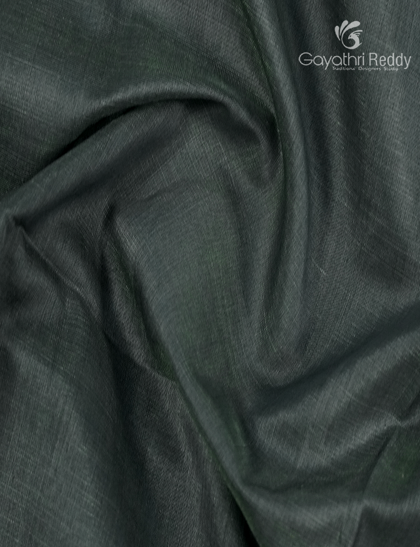 Pure Chanderi Sico Saree in Ash Grey and Baby Pink