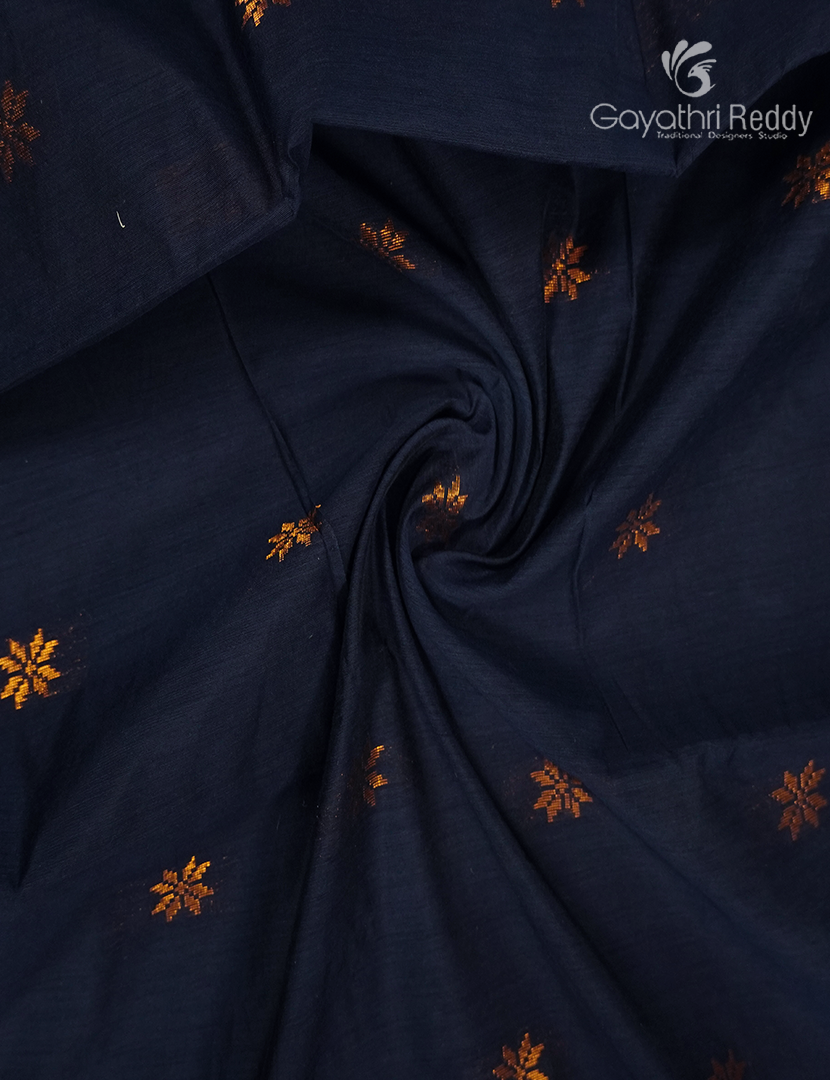 Sico Saree in Navy Blue and Rose Pink