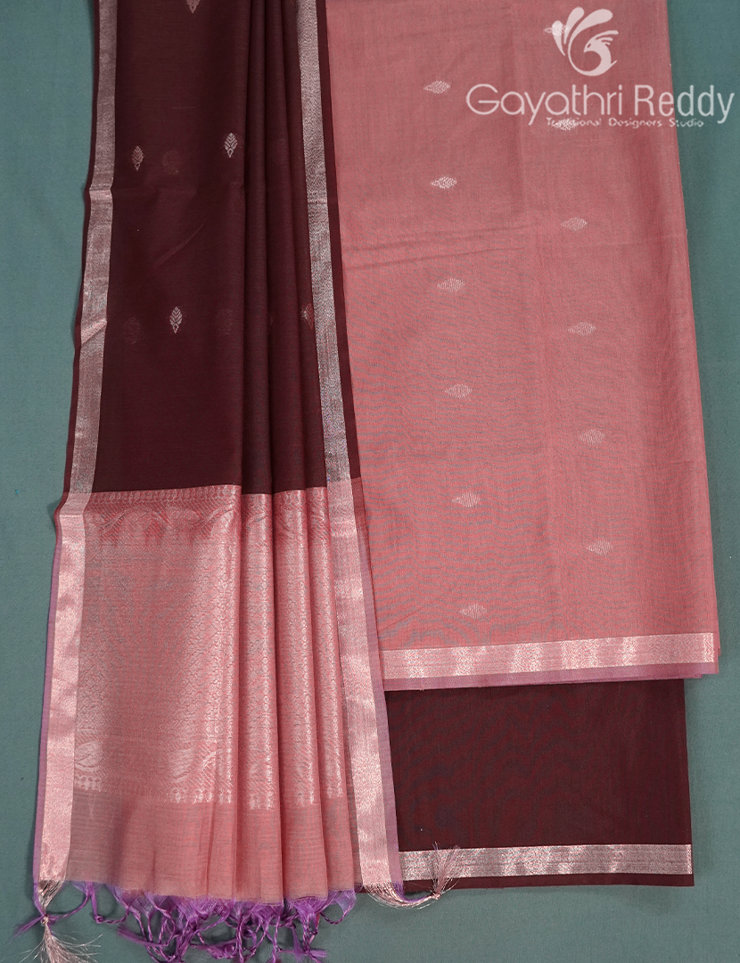 PURE KANCHI PATTU (D.M) 3PC-KPDM45
