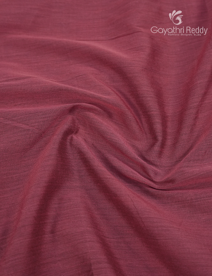 Pure Narayanpet Cotton Saree in Deep Onion Pink