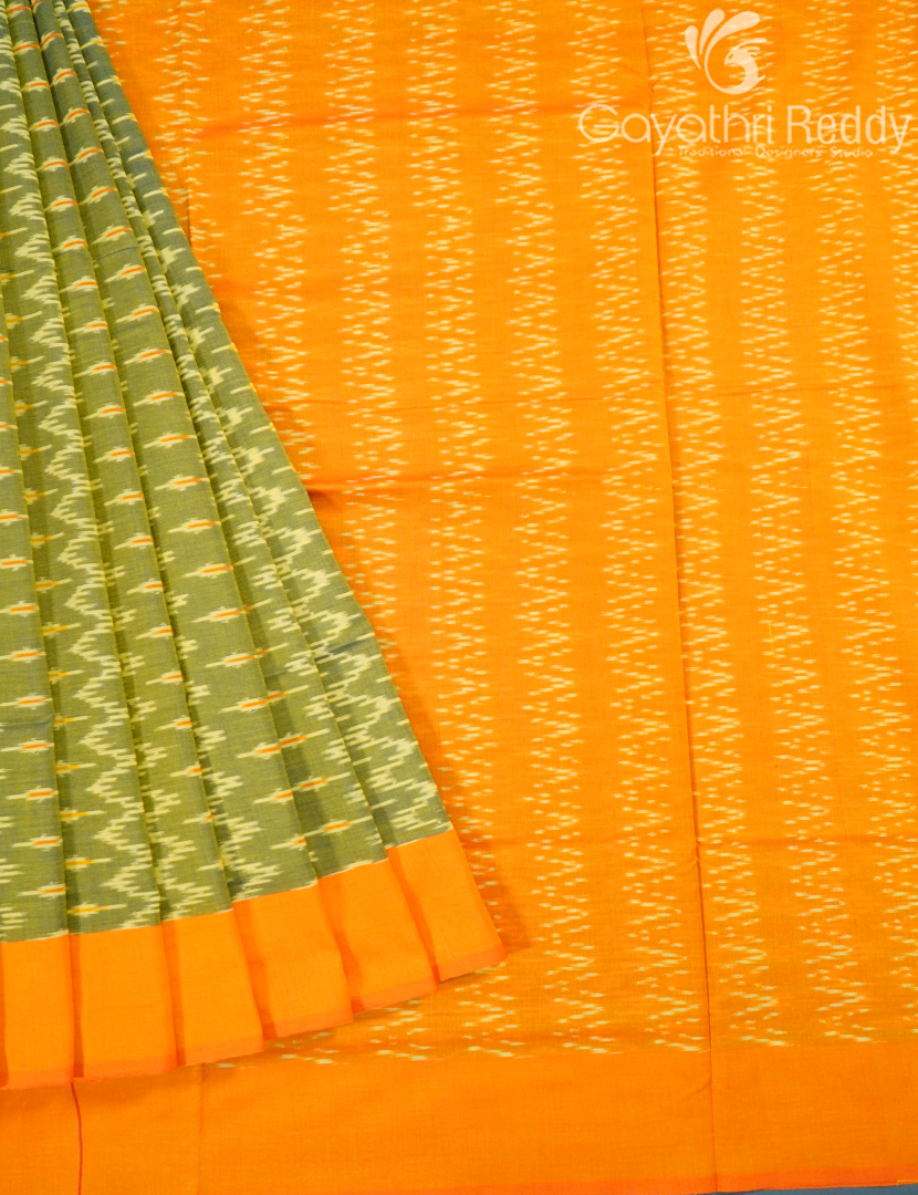 PURE IKKAT COTTON SAREE (N.B)-IKC1139