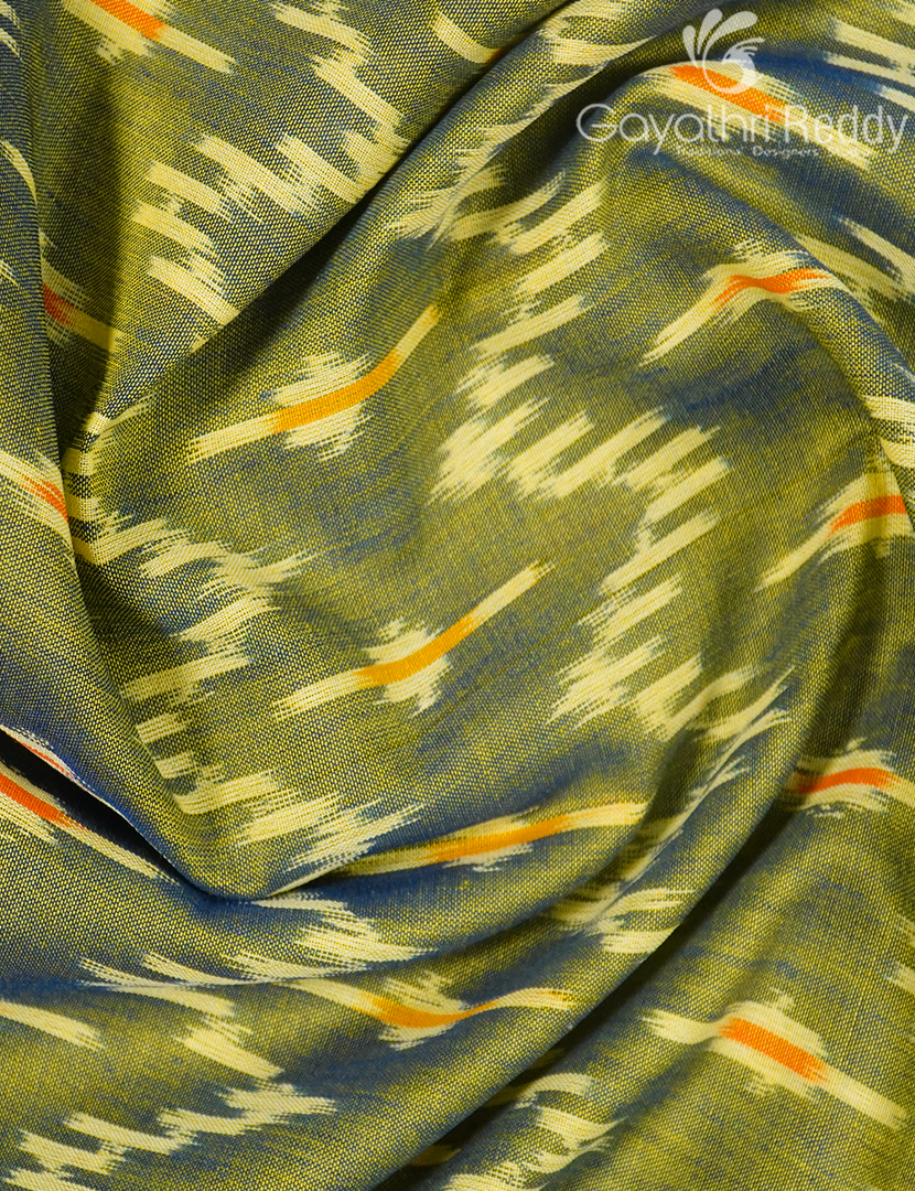 PURE IKKAT COTTON SAREE (N.B)-IKC1139