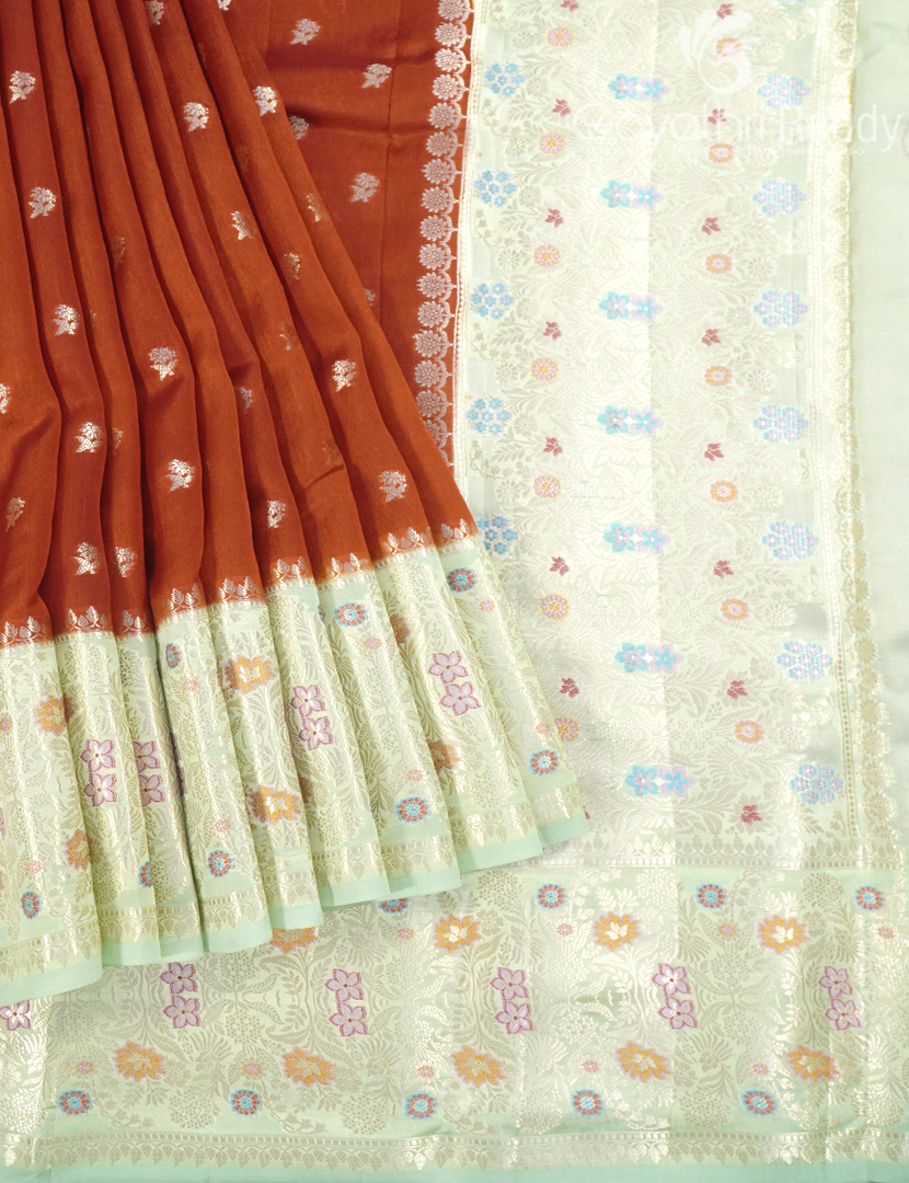 MANGO SILK SAREE -PRM941