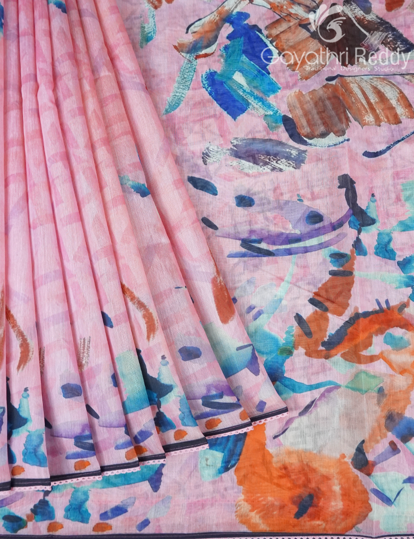 CHANDERI SILK SAREE-CPS1142
