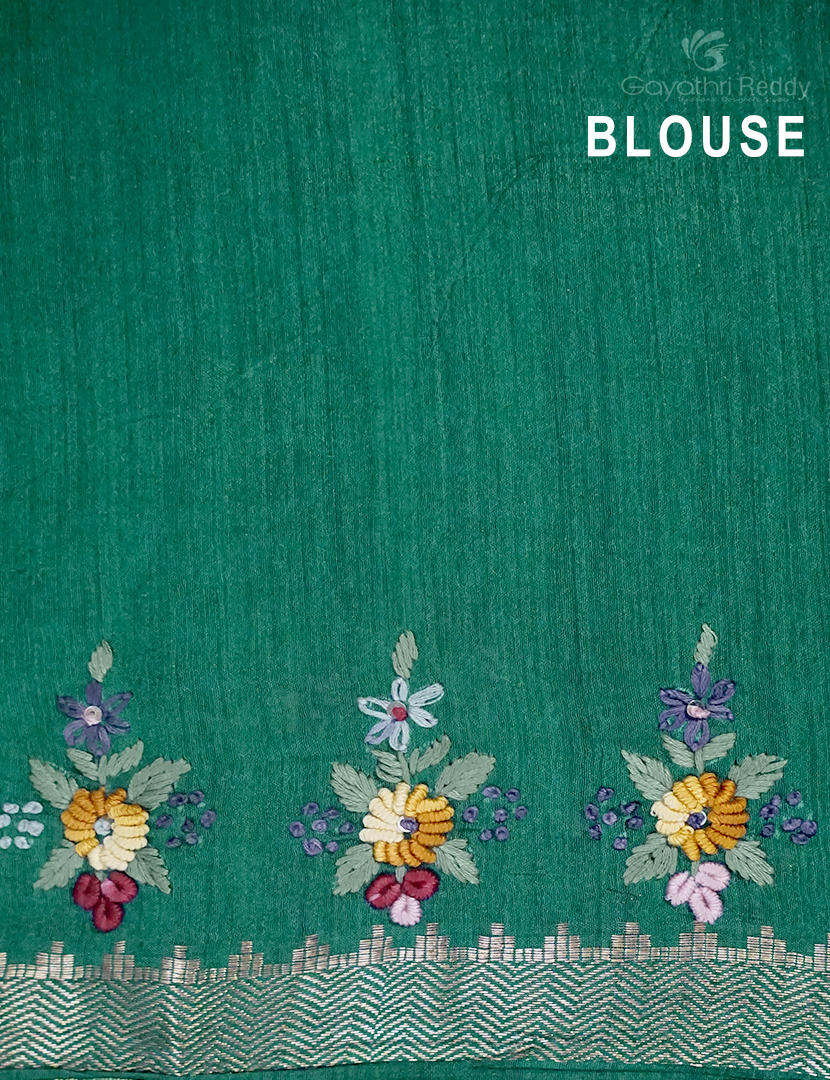 PURE TUSSAR HAND WORK-TS861