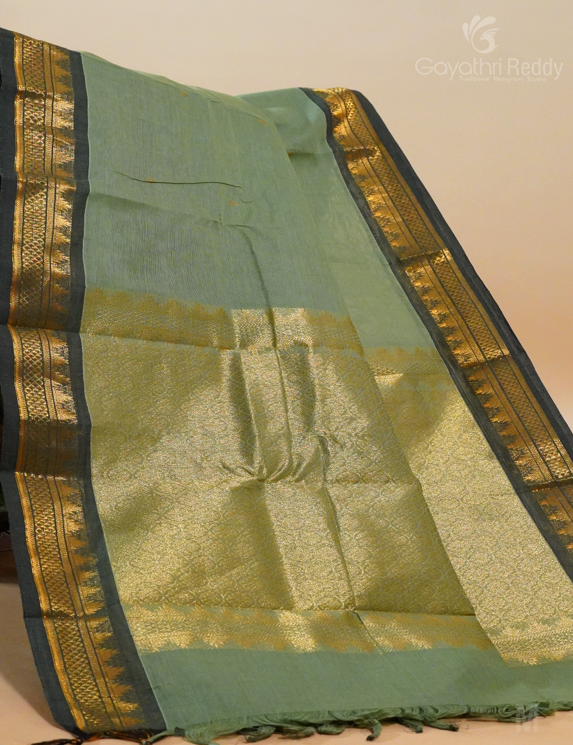 PURE KANCHI COTTON RICH PALLU-KC2794