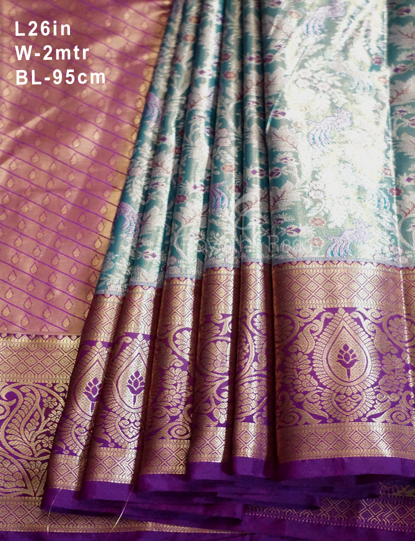 SEMI PATTU LEHENGAS-SPL298