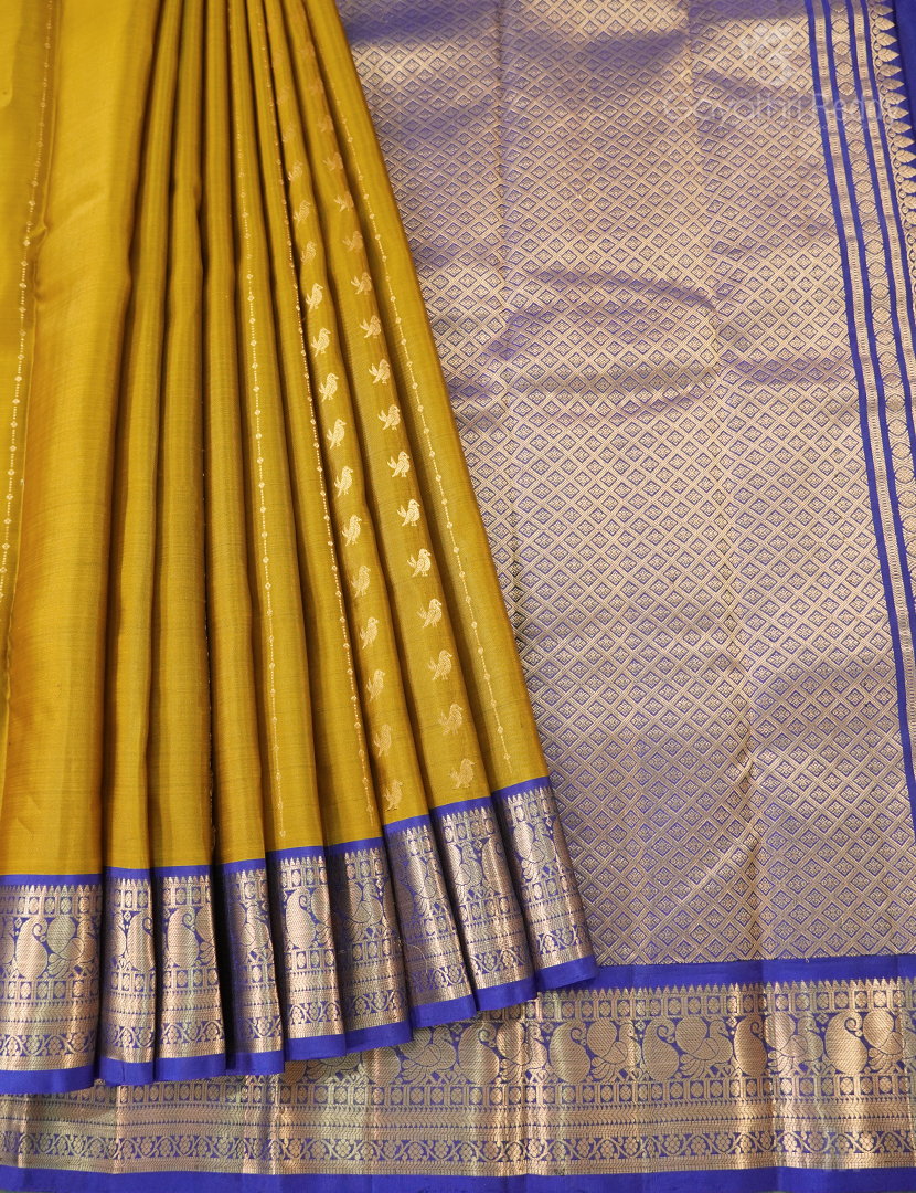 PURE KANCHI PATTU MEDIUM BORDER-KP7656