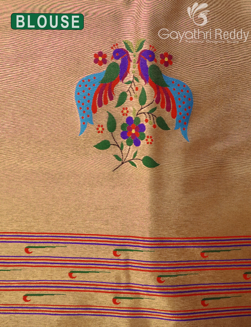 SEMI PAITHANI SAREE-SPS24
