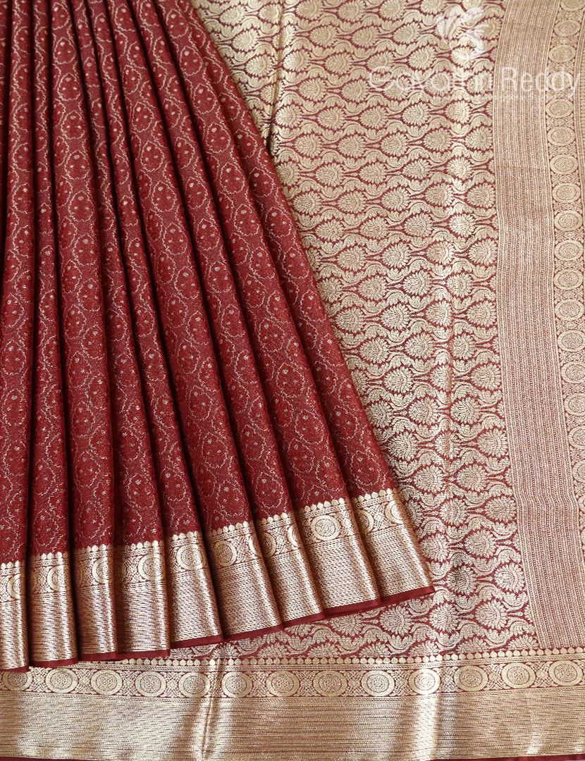 MYSORE CREPE BROCADE SAREE-MCB49