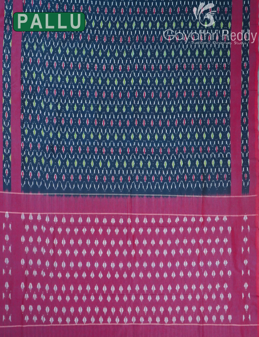 PURE IKKAT COTTON SAREE (N.B)-IKC1141