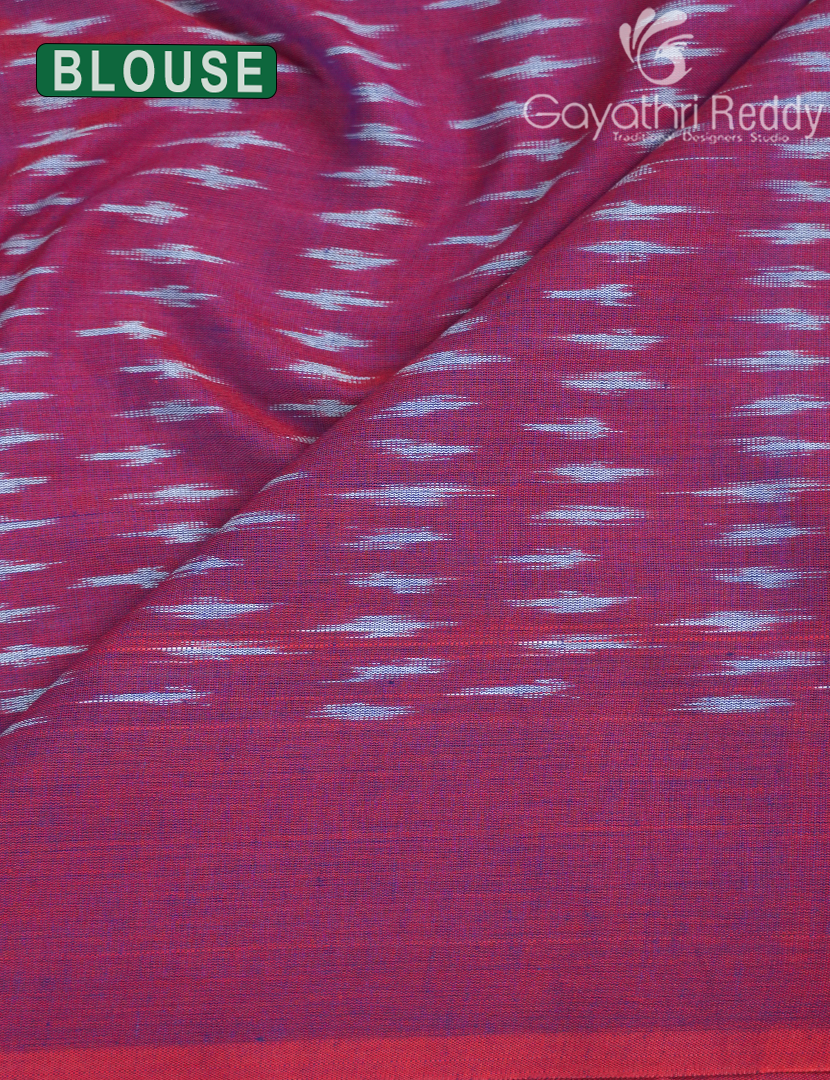 PURE IKKAT COTTON SAREE-IKC1136