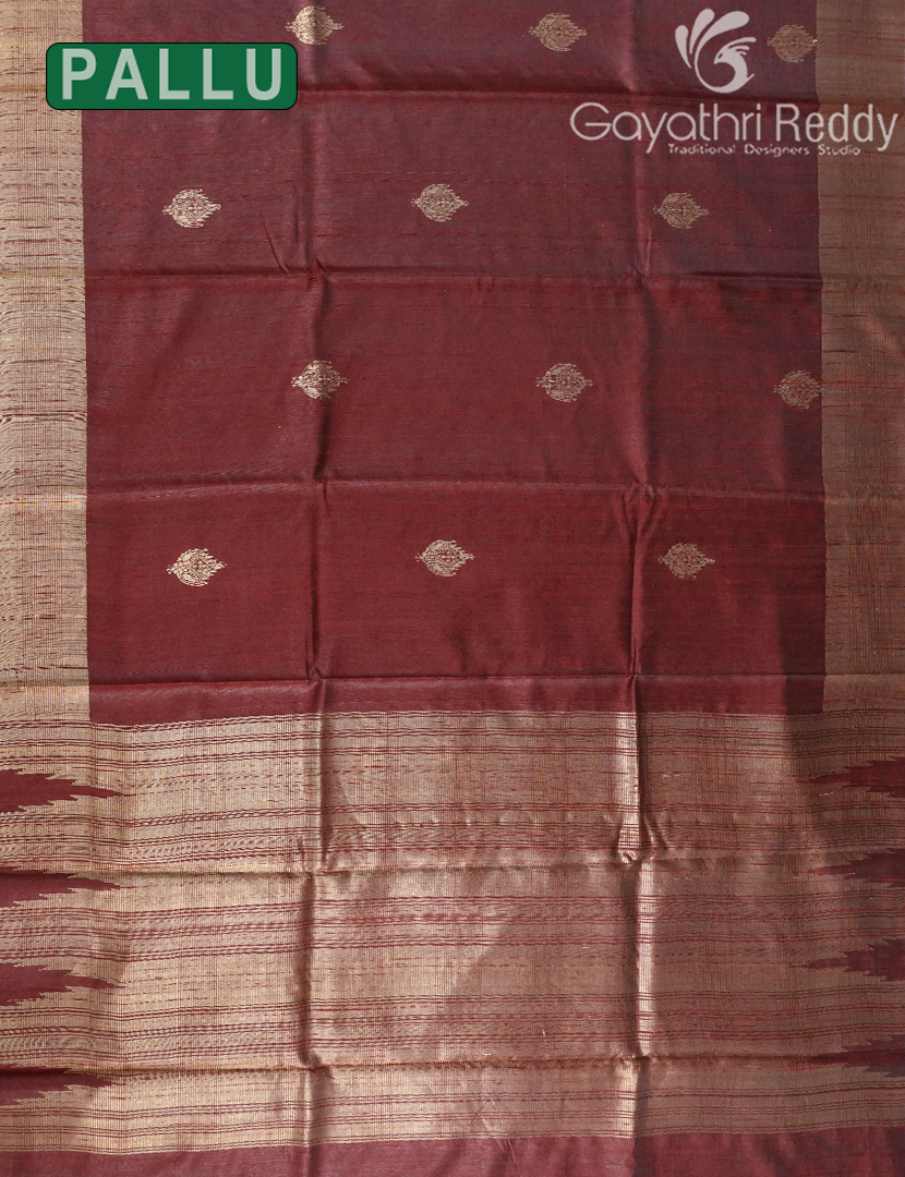 PURE KHADI PATTU SAREE-KHP1335