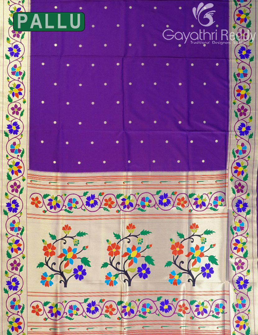 SEMI PAITHANI SAREE-SPS98