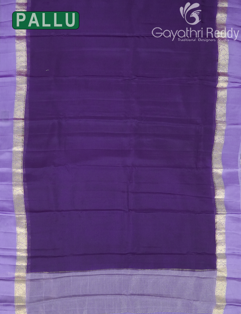 CRAPE SILK SAREE-PSC51