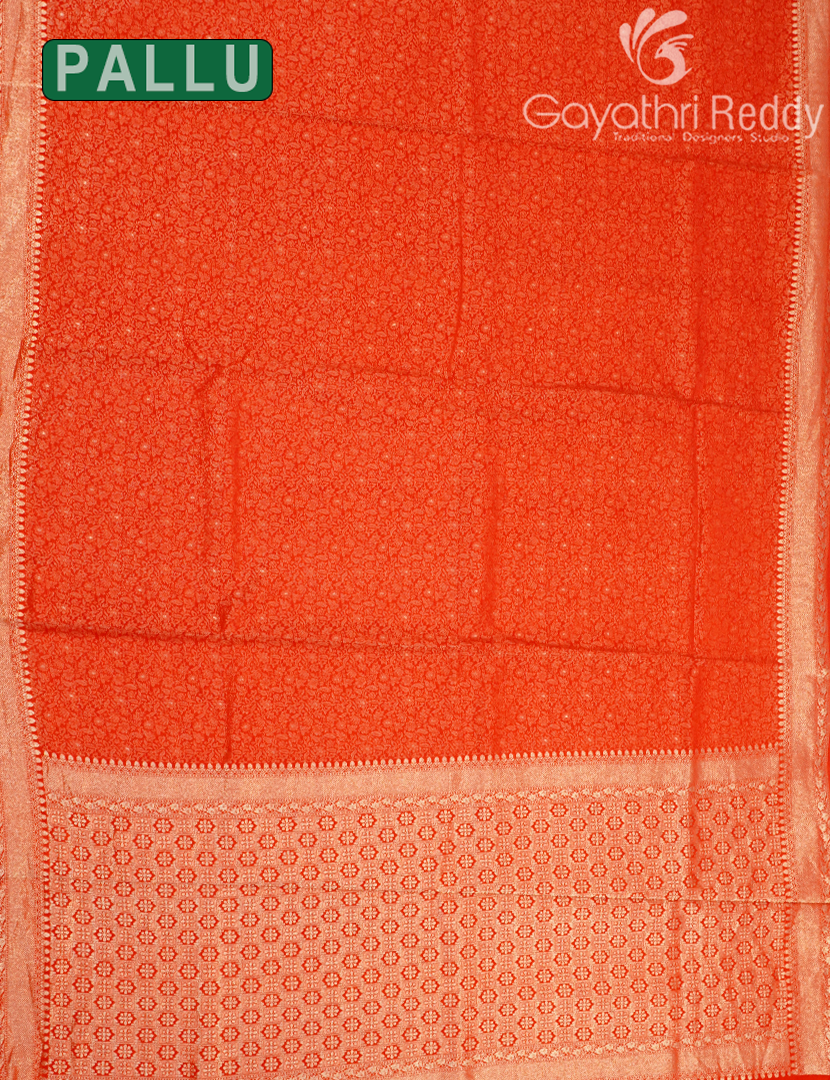 MYSORE CREPE BROCADE SAREE-MCB20