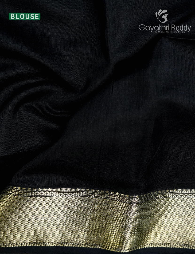 PURE CHANDERI BUTTA SAREES -CPS1186