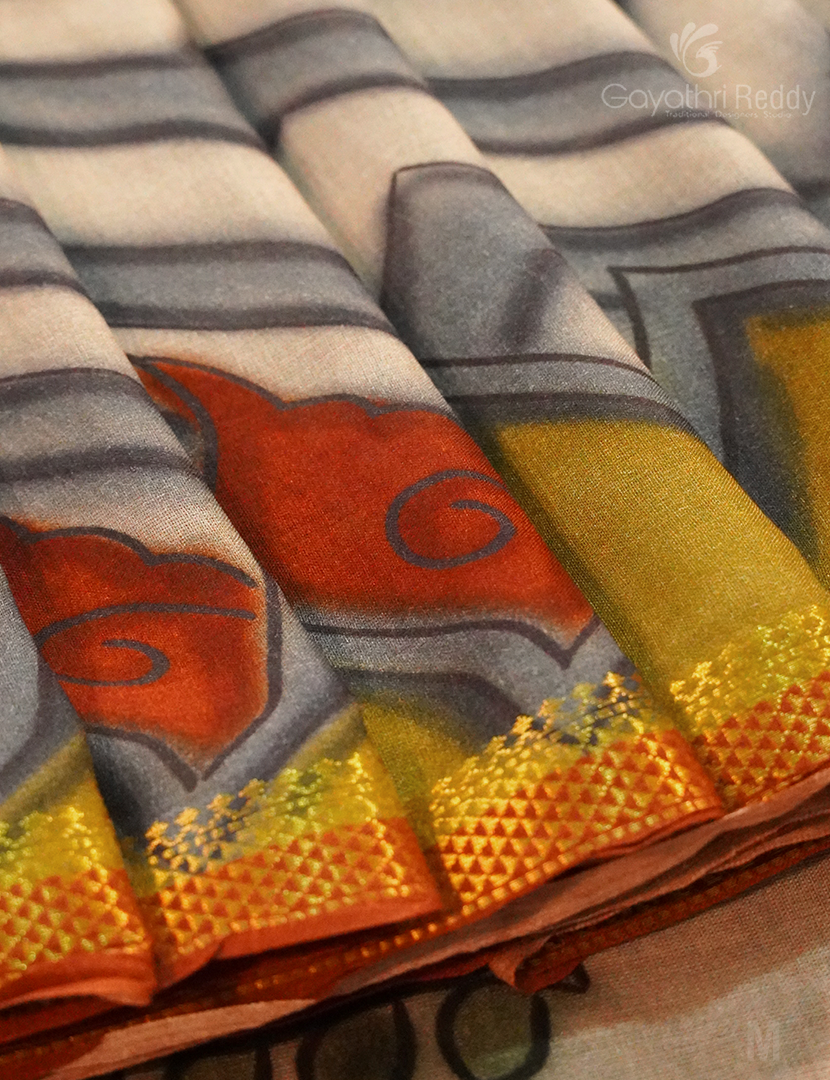 PURE KALAMKARI KHADI COTTON-KKC124