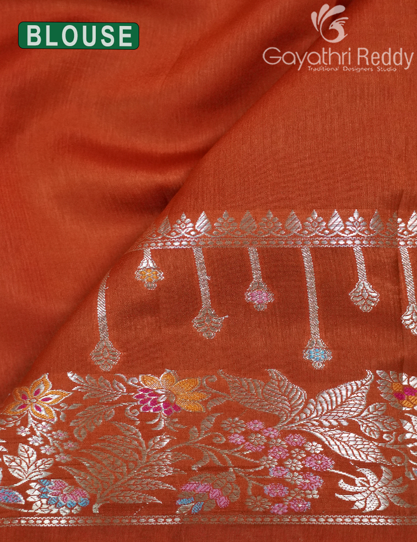 MANGO SILK SAREE -PRM968