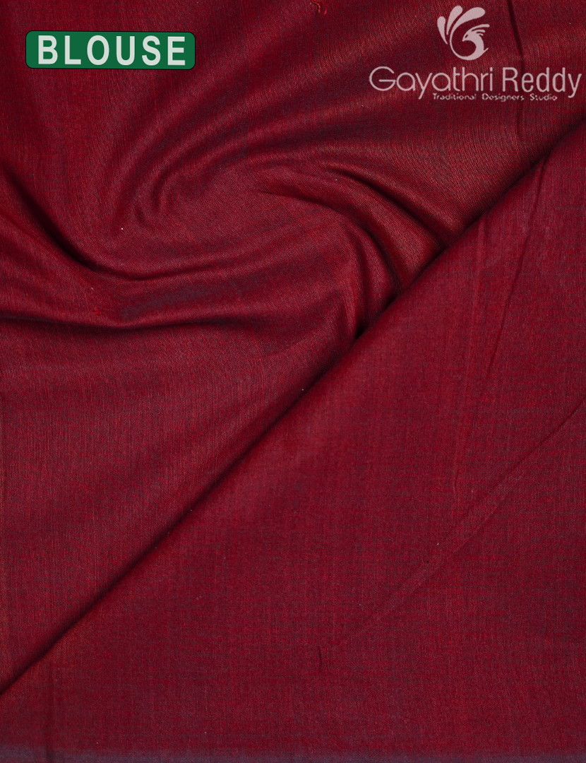 PURE IKKAT COTTON (H.L) SAREE-IKC1053