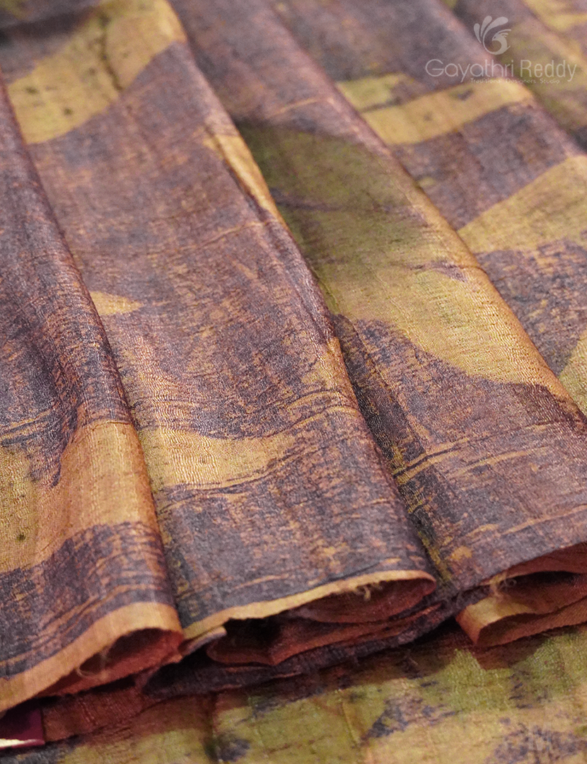 PURE ORGANIC TUSSAR SAREE-TS1310