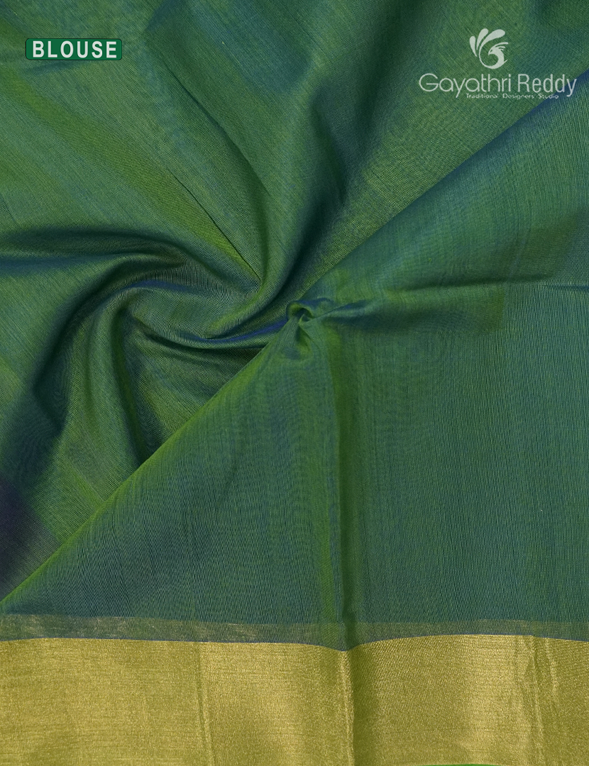 Pure Chanderi Sico Saree in Purple