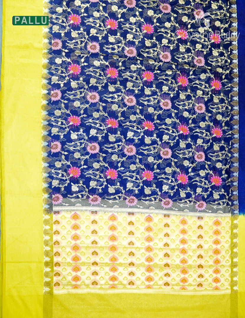BANARAS PURE KORA COTTON SAREE-BKS153