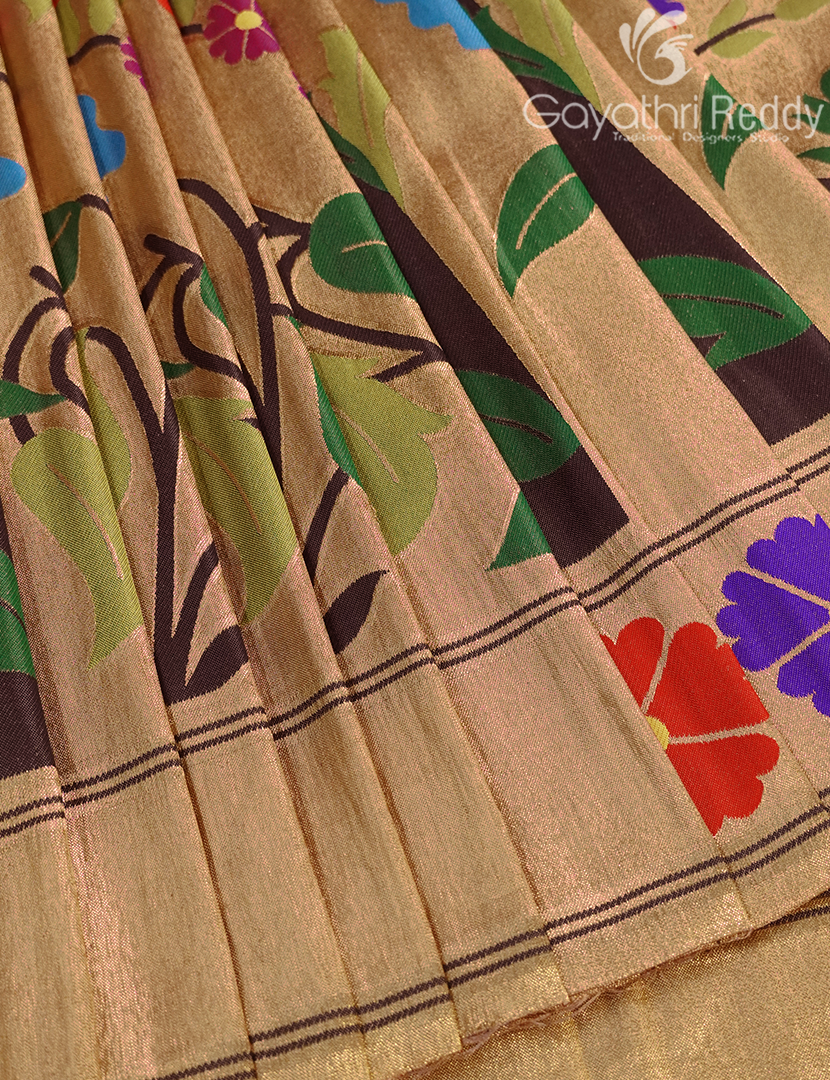 SEMI PAITHANI SAREE-SPS24