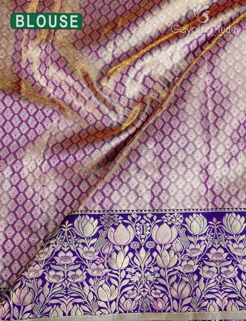 PURE KANCHI TISSUE SAREE-KP8573